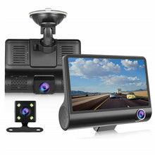 Load image into Gallery viewer, Full HD Front Rear &amp; Interior Three Lens Car Dashboard Camera_2
